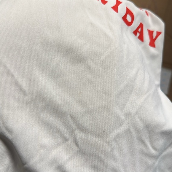 Chubbies Men's Sun Crew Rash Guard in White - Picture 7 of 7